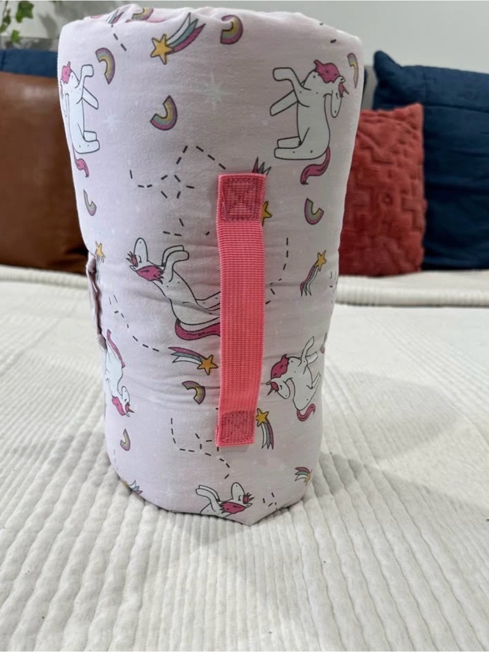 Unicorn Print Nap Mat